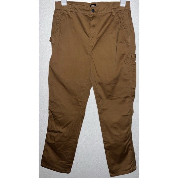 Dickies Carpenter Work Pants Men Size 30R Brown - Picture 1 of 8